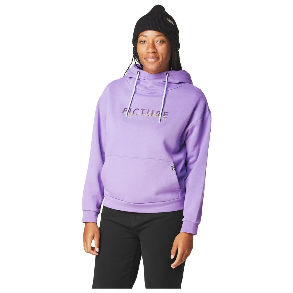 Sweatshirt Picture ---Henia Hoodie Paisley Purple