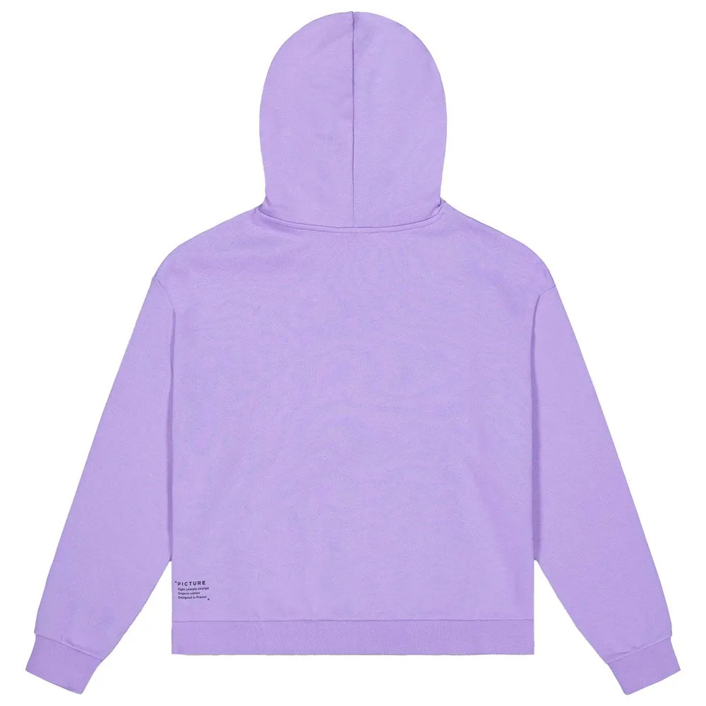 Sweatshirt Picture ---Henia Hoodie Paisley Purple