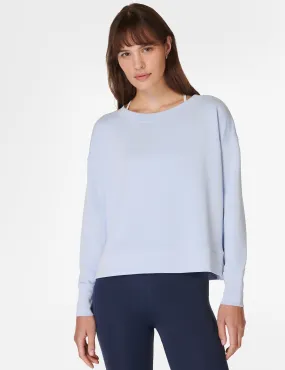 Sweaty Betty Sand Wash CloudWeight Pullover - Breeze Blue