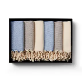 Terazi - Cotton Napkins - Box of 6