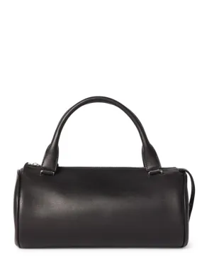 The Row   Small Edith grain leather top handle bag 