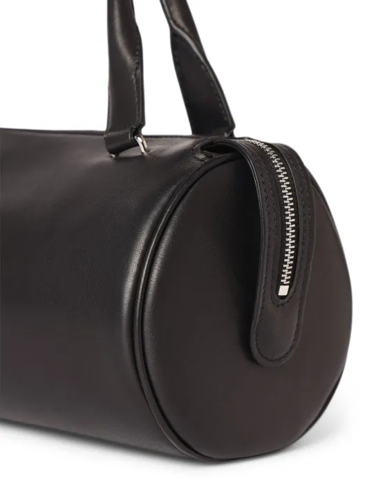 The Row   Small Edith grain leather top handle bag 