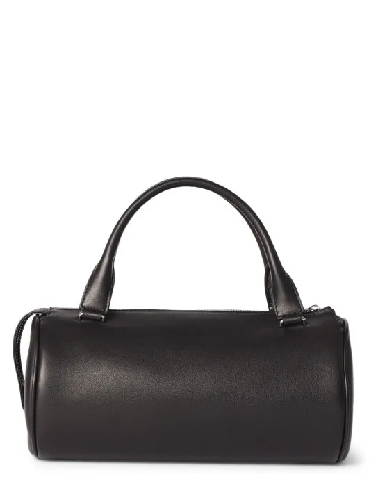 The Row   Small Edith grain leather top handle bag 