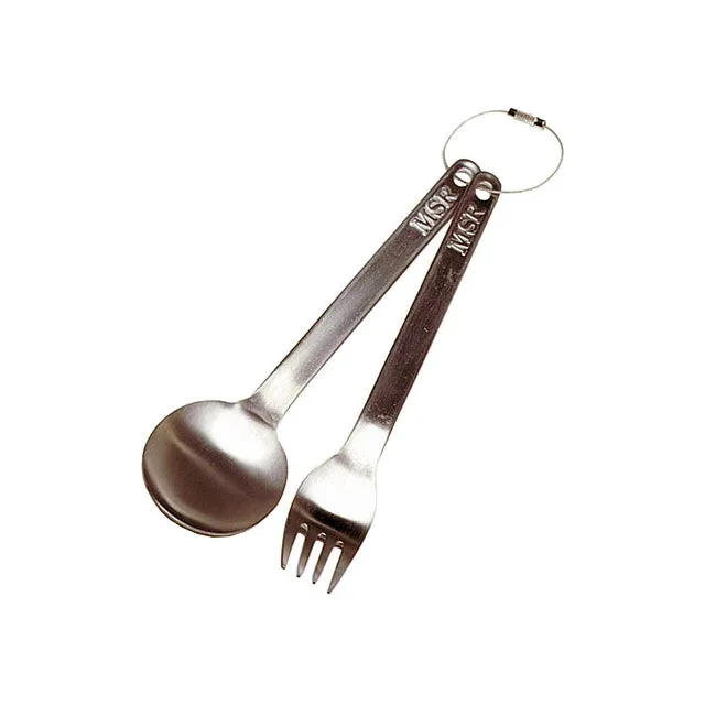 Titan Fork and Spoon