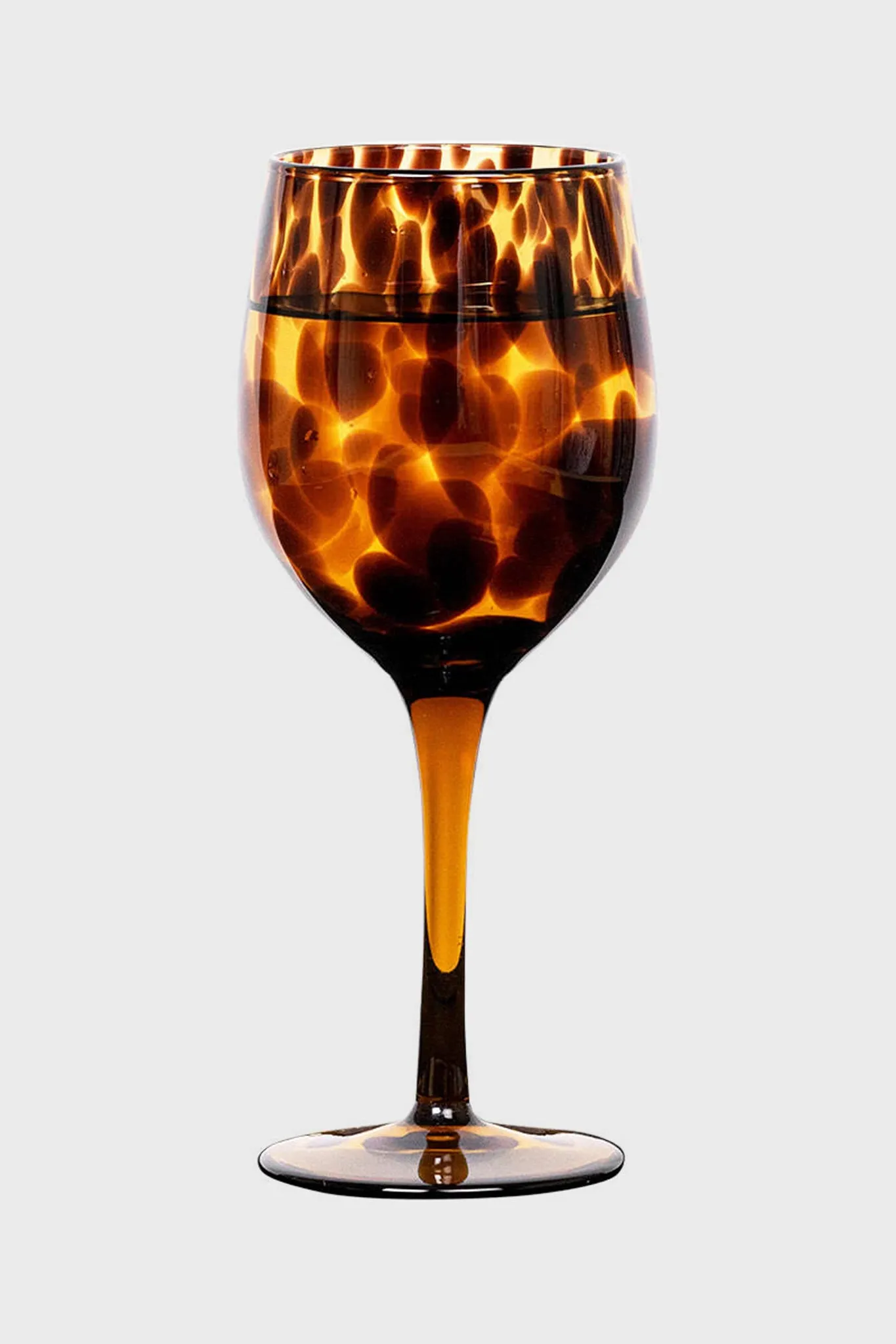 Tortoiseshell Puro Wine Glass