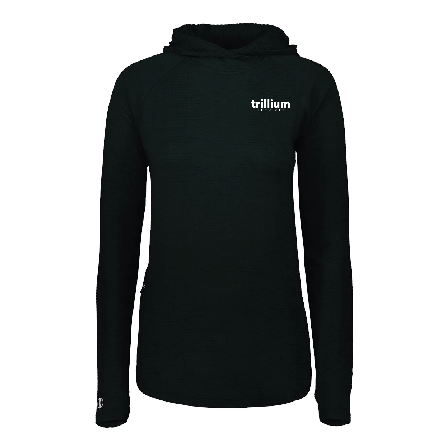 Trillium Services Women's 3D Regulate Lightweight Hooded Pullover