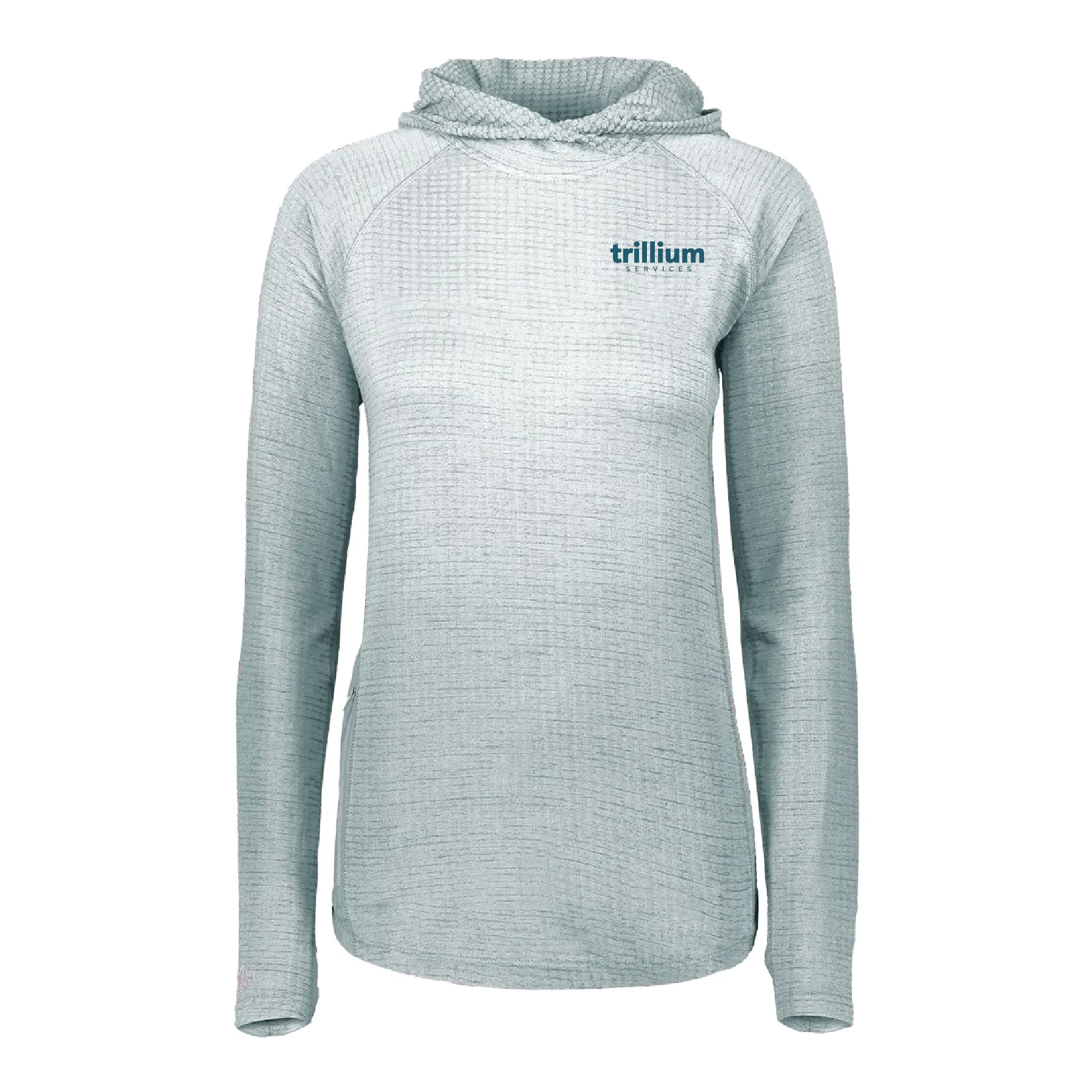 Trillium Services Women's 3D Regulate Lightweight Hooded Pullover