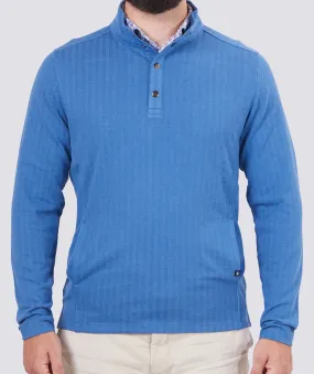 Troy Herringbone Quarter-Snap Pullover