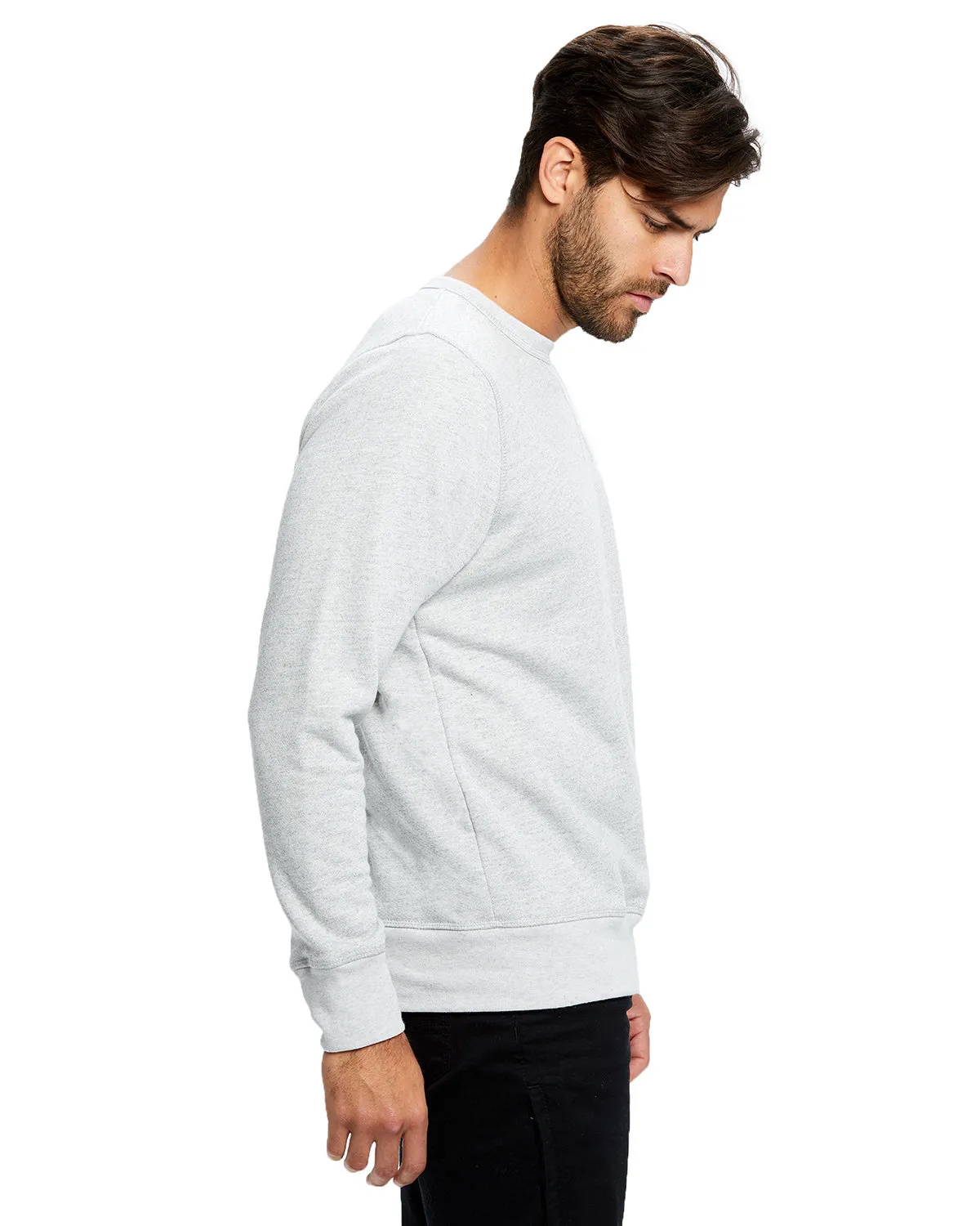 US8000 US Blanks Men's Triblend Pullover SKU: 8000US