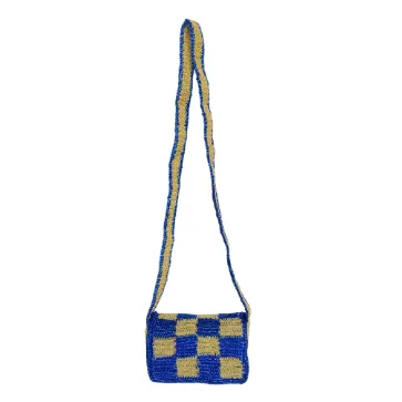 Verwei Woven Cross Body Bag - Lapis