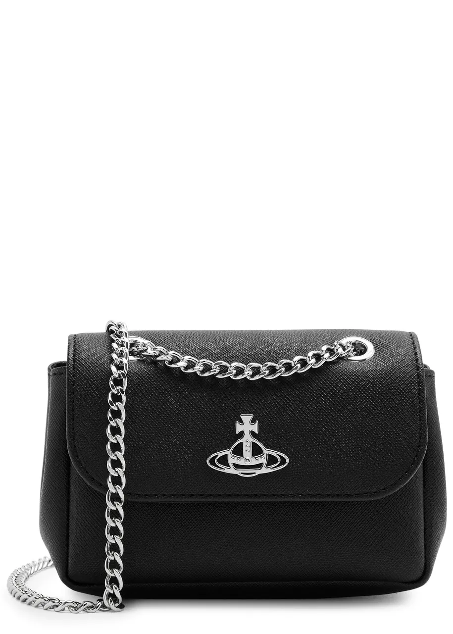 VIVIENNE WESTWOOD Saffiano leather cross-body bag -                         -                     -                