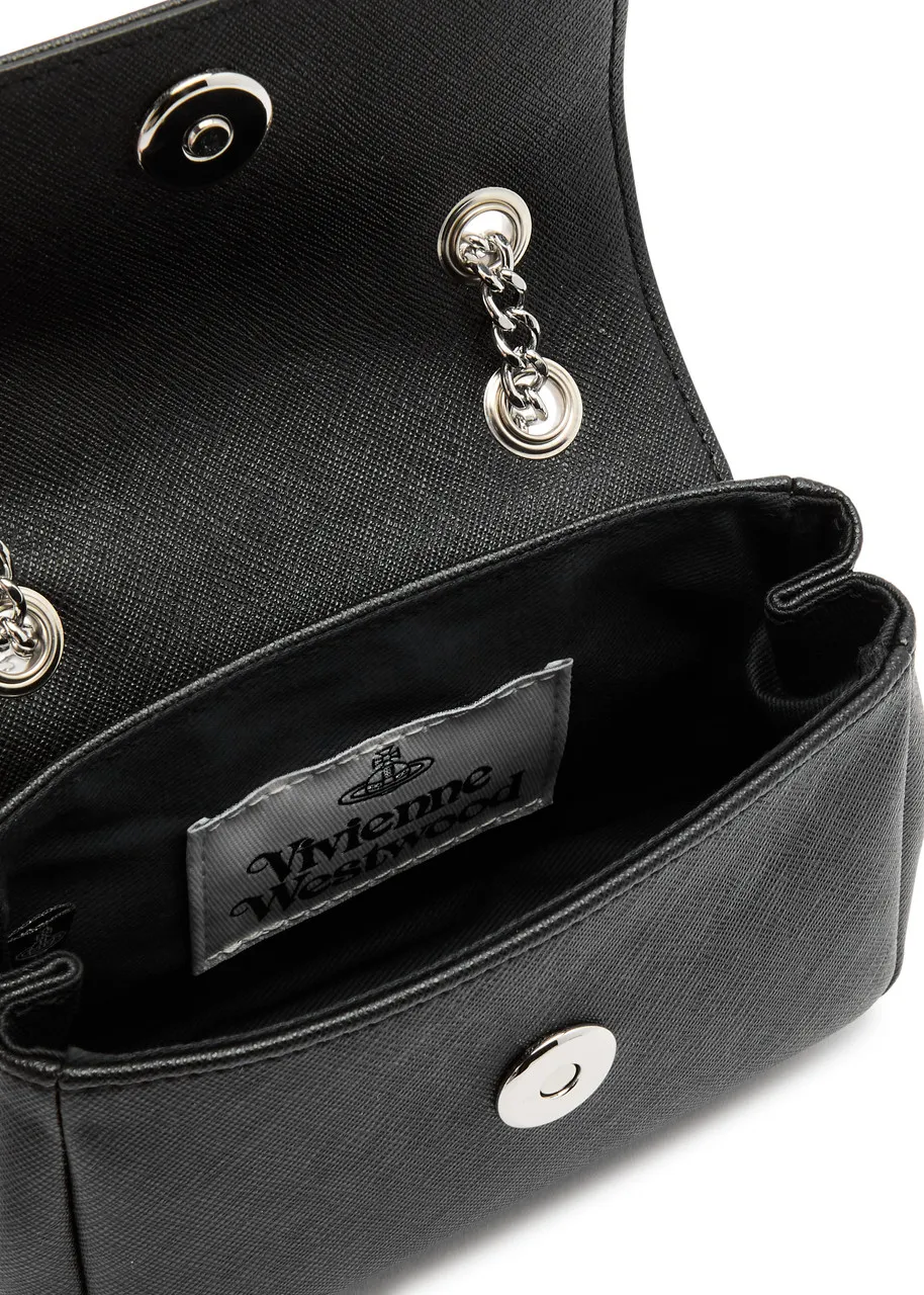 VIVIENNE WESTWOOD Saffiano leather cross-body bag -                         -                     -                