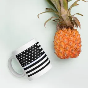 White Line Coffee Mug