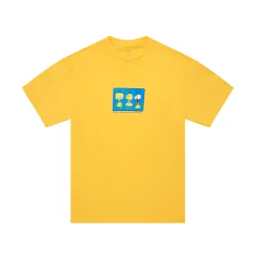 WKND SKATEBOARDS SKEETER TEE YELLOW