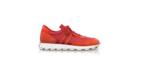 Women's Leather Running Sneakers 56443