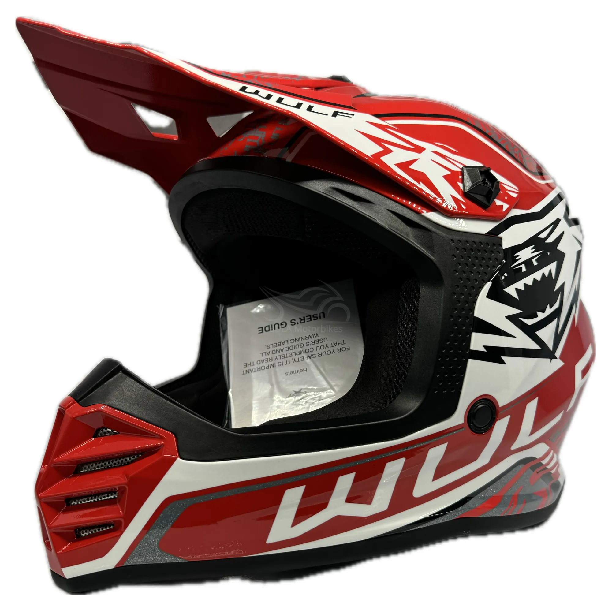 Wulfsport Cub Air-X Helmet - Red