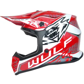 Wulfsport Cub Air-X Helmet - Red